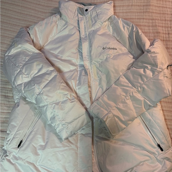 Columbia Women's Snowy White Ski Jacket - Picture 1 of 2